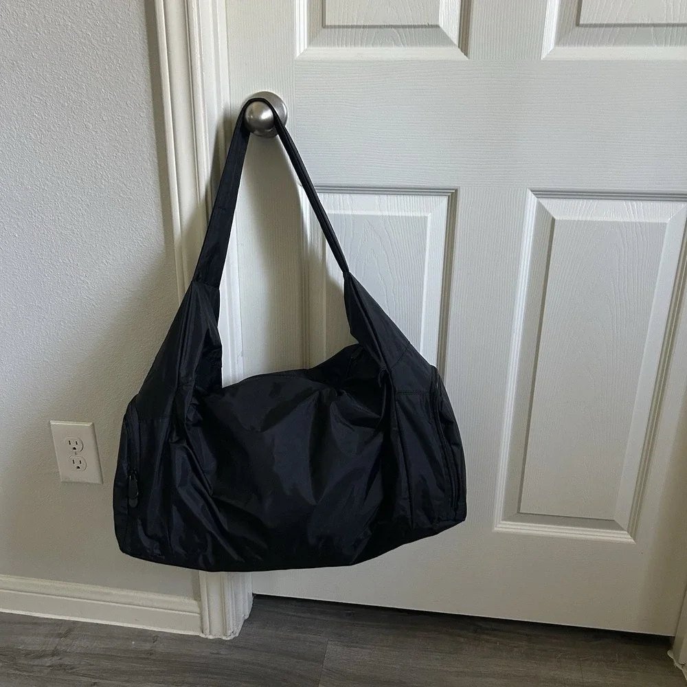 Black Volleyball Equipment Carry Duffel Bag Augusta Sportswear L=22 H=9 W=9